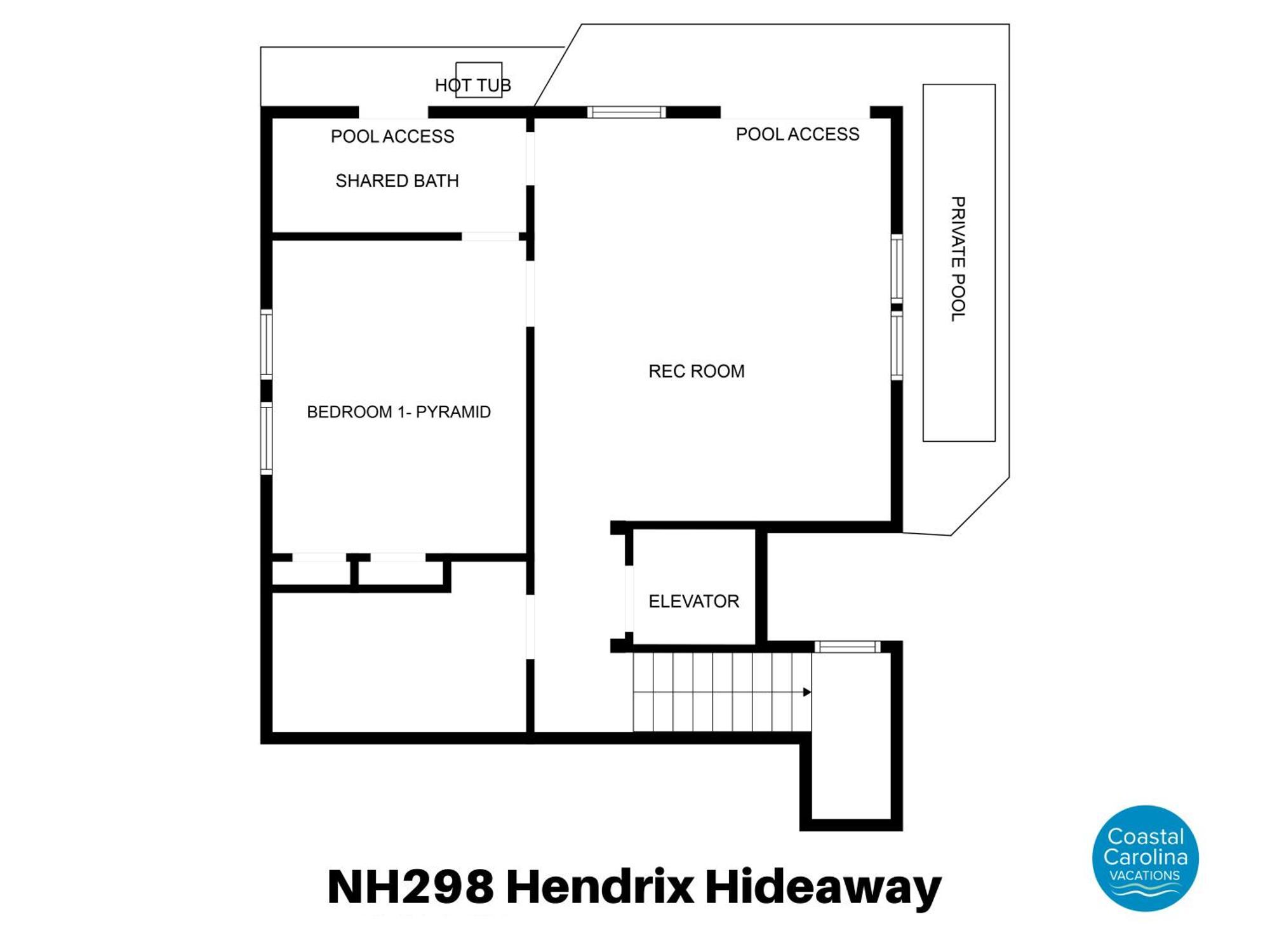 Nh298 Hendrix Hideaway Villa Nags Head Luaran gambar